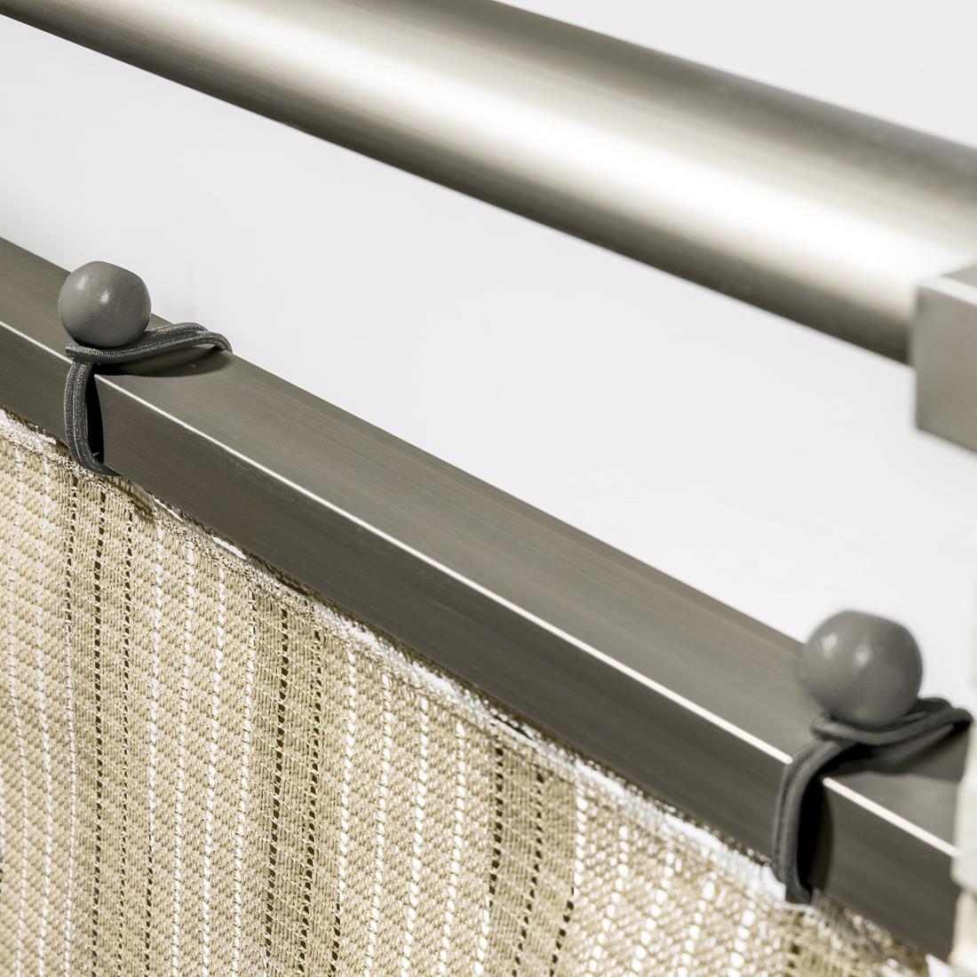 タカショー 日よけ 金具 シェード取付 伸縮フリーゴムバンド 2本組 天然ゴム CLF ボタンホールに通してつける サンシェード 取付 ベランダ 目隠し CLF-13