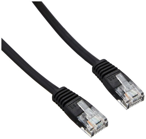 ELECOM LANケーブル CAT5E スタンダードタイプ ヨリ線ストレート 5m ブラック LD-CTN/BK5 ELECOM LANケーブル CAT5E スタンダードタイプ ヨリ線ストレート 5m ブラック LD-CTN/BK5