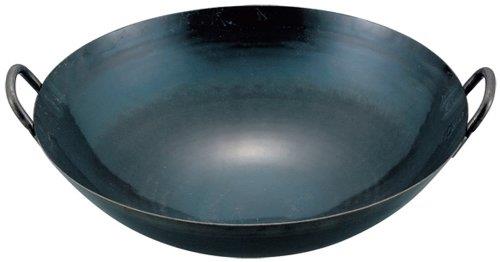 山田工業所 山田 鉄 打出 広東鍋 36cm(取手溶接仕様1.2mm厚)