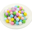 カラフル ポンポンボール 直径約15mm 小玉 毛球 混合色 200個入り フェルトボール 玉 DIY 人形 ぬいぐるみボール 手芸材料 パーツ アクセサリー ...