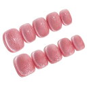 Sun&Beam Nails 手作り ネイルチップ ショート 短め ラウンド 無地 撫子色 赤紫 キャットアイ マグネット 人気 おしゃれ 可愛い 付け爪 10枚入 (#98 XS)