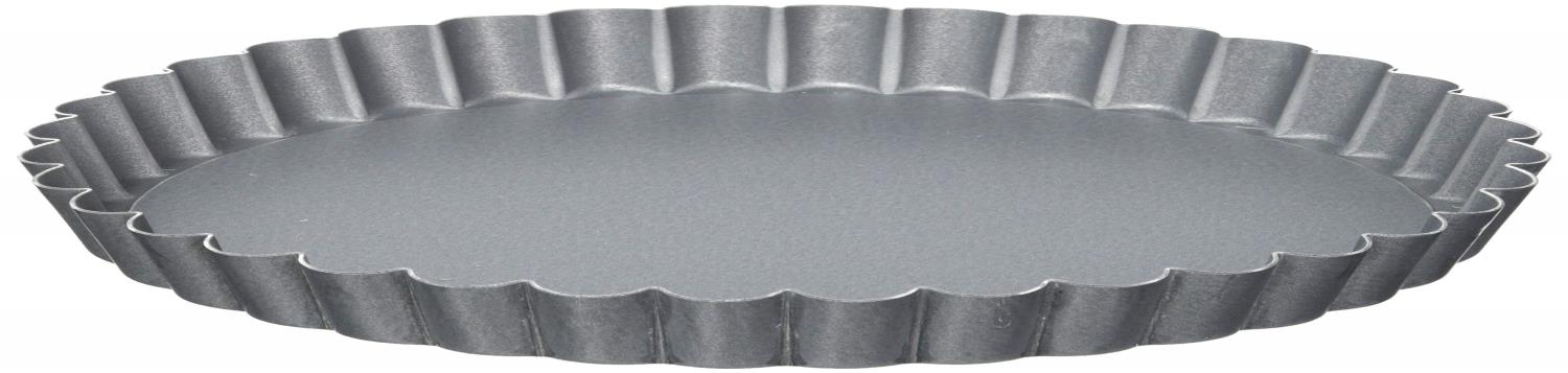 タイガークラウン タルト型 グレー 140×18mm Albrid セパトタルト140 アルミニウム フッ素2コート 底取れ式 5243