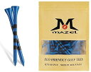 MAZEL (マゼル) ゴルフティー ウッドティー ロングティー 70mm/83mm (50本入り(ブルー))