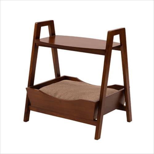 ＜東谷＞PET-67ペット サイドテーブルW54×D40×H60天然木(ミンディ) ラッカー塗装 ポリプロピレン ポリ..