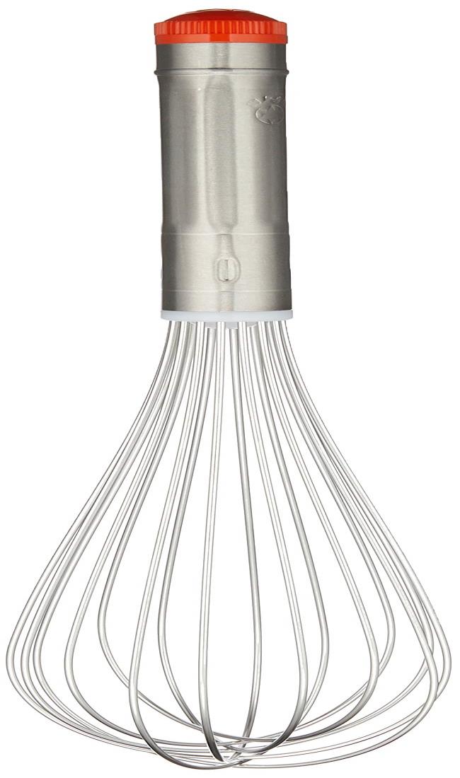 寿菓工精器 シルバー泡立 #10 ステンレス ナイロン樹脂 日本 BAW02010