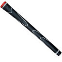 LEZAX(レザックス) TEE-OFF TPRグリップ 8本セット ブラックxレッド TOGP-0144 BK/RD