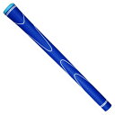 LEZAX(レザックス) TEE-OFF TPRグリップ 8本セット ブルーxライトブルー TOGP-0144 BL/LBL