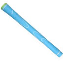 LEZAX(レザックス) TEE-OFF TPRグリップ 8本セット ライトブルーxイエ ローグリーン TOGP-0144 LBL/YGR