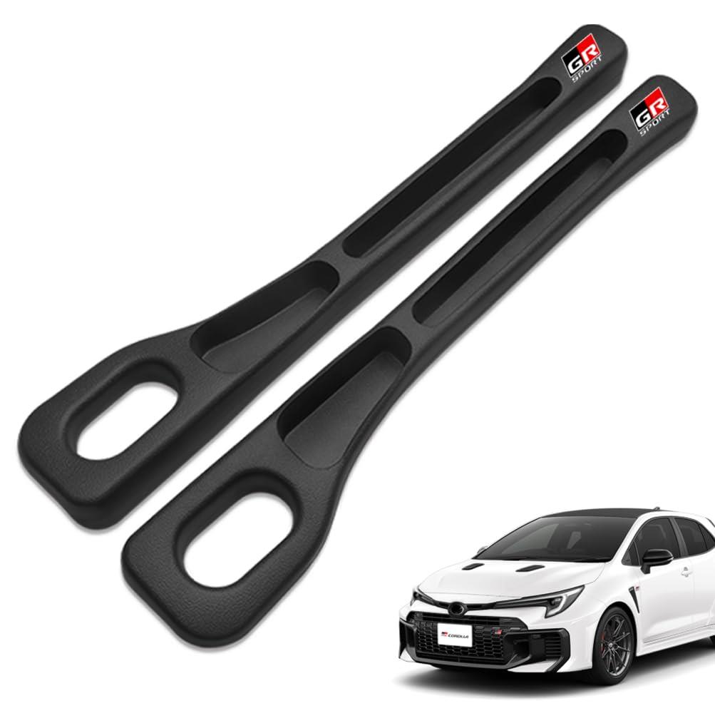 車 隙間クッション 車 隙間埋め シートクッション 隙間埋めクッション 車用座席漏れ防止 トヨタに適用 車用シート 車用品 便利グッズ 小物落下防止 運転席/助手席 2枚入り (GR SPORTに適用)