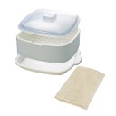 セイエイ(Seiei)【むし太郎&蒸し布(45×45)セット】電子レンジ用蒸し器 蒸し器 蒸し布 電子レンジ調理品 電子レンジスチーマー 電子レンジ専用調理品 ...