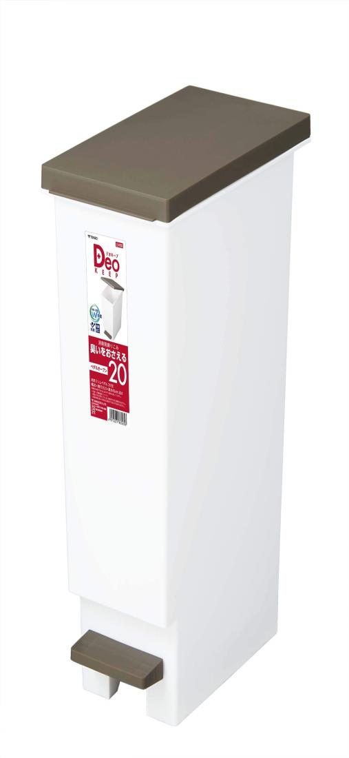 スタイル：ペダル◆商品名：トンボ ゴミ箱 20L 日本製 フタ付き ペダルタイプ 消臭 ホワイト デオキープ 新輝合成 20型商品サイズ(約)：幅20x奥行33.5x高さ45cm容量：20L素材・材質:本体他=ポリプロピレン生産国：日本商品...