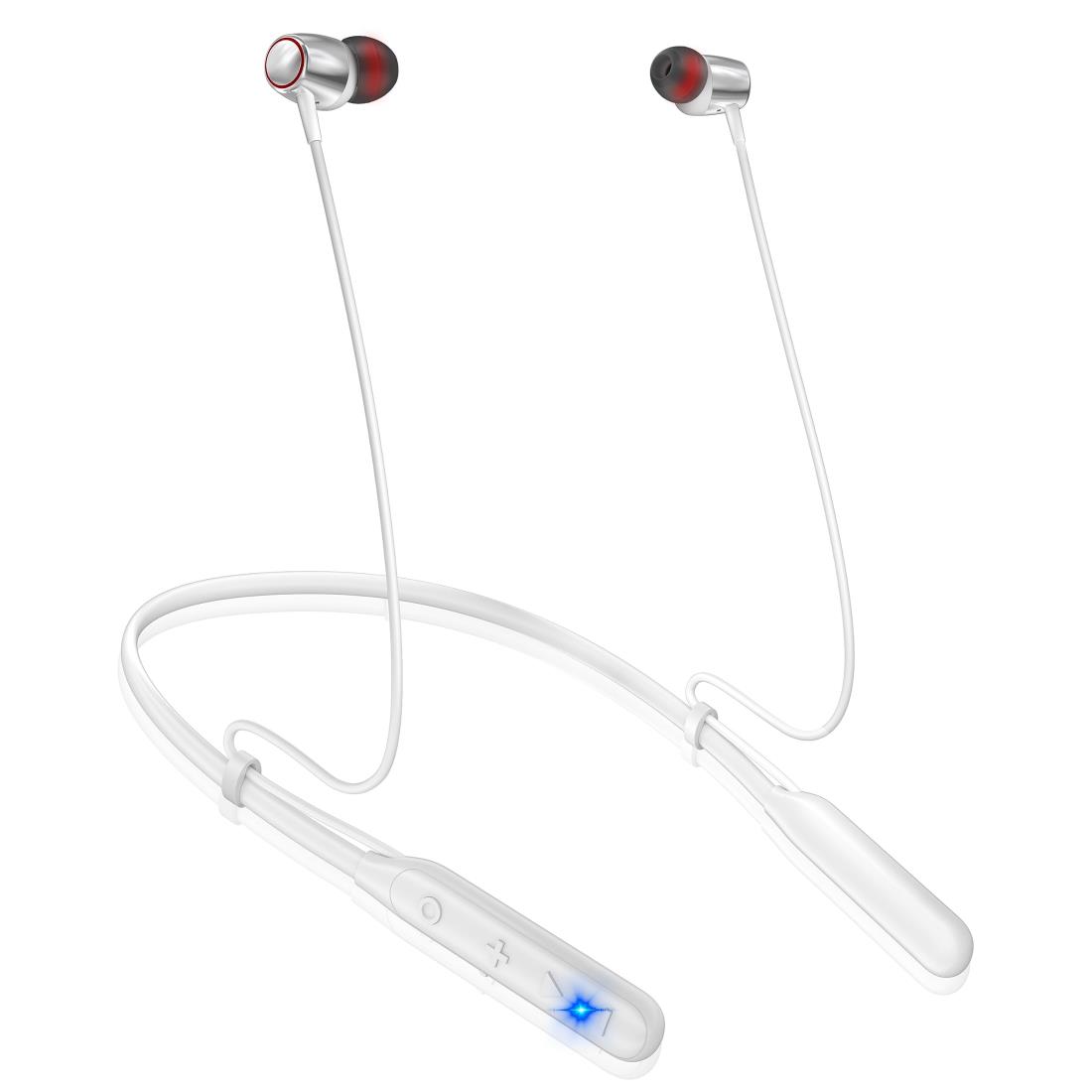 【2025新設計ネックバンド型・長さ調整・Bluetooth 5.3】 イヤホン ネックバンド型 40時間再生 首掛け ..