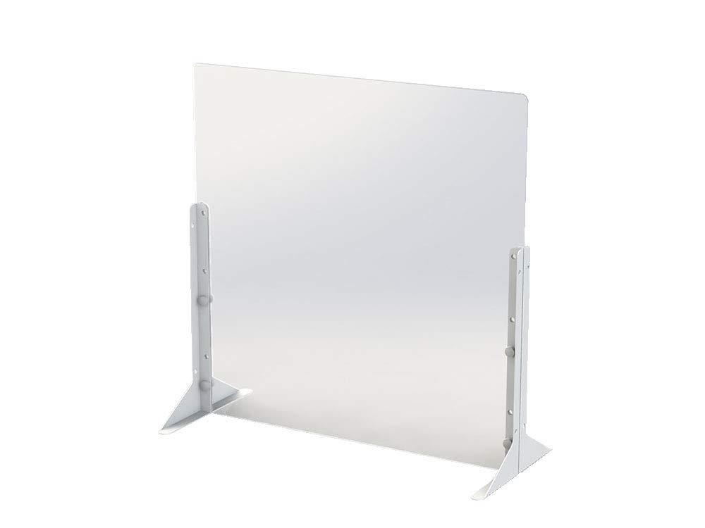 ナカバヤシ パーテーション アクリルパーティション 600×600mm PTS-AC6060CR