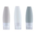 3個セッ60ml シリコンボトル トラベル シャンプー 詰め替えボトル トラベルボトル 用 旅行用 シャンプーボトル 漏れ防止 詰め替え容器 小さめ 旅行 おしゃれ