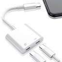 Topamz 2in1 タイプC イヤホン 変換アダプタ 【2025強化モデル】 Type-C to Phone 16 2in1変換イヤホンジャック DAC搭載 Hi-Fi音質 PD急速充電 通話/音量調節/音楽対応 i Phone 16/15/iPad/iPad Pro/Android/Type Cなど機器に適用