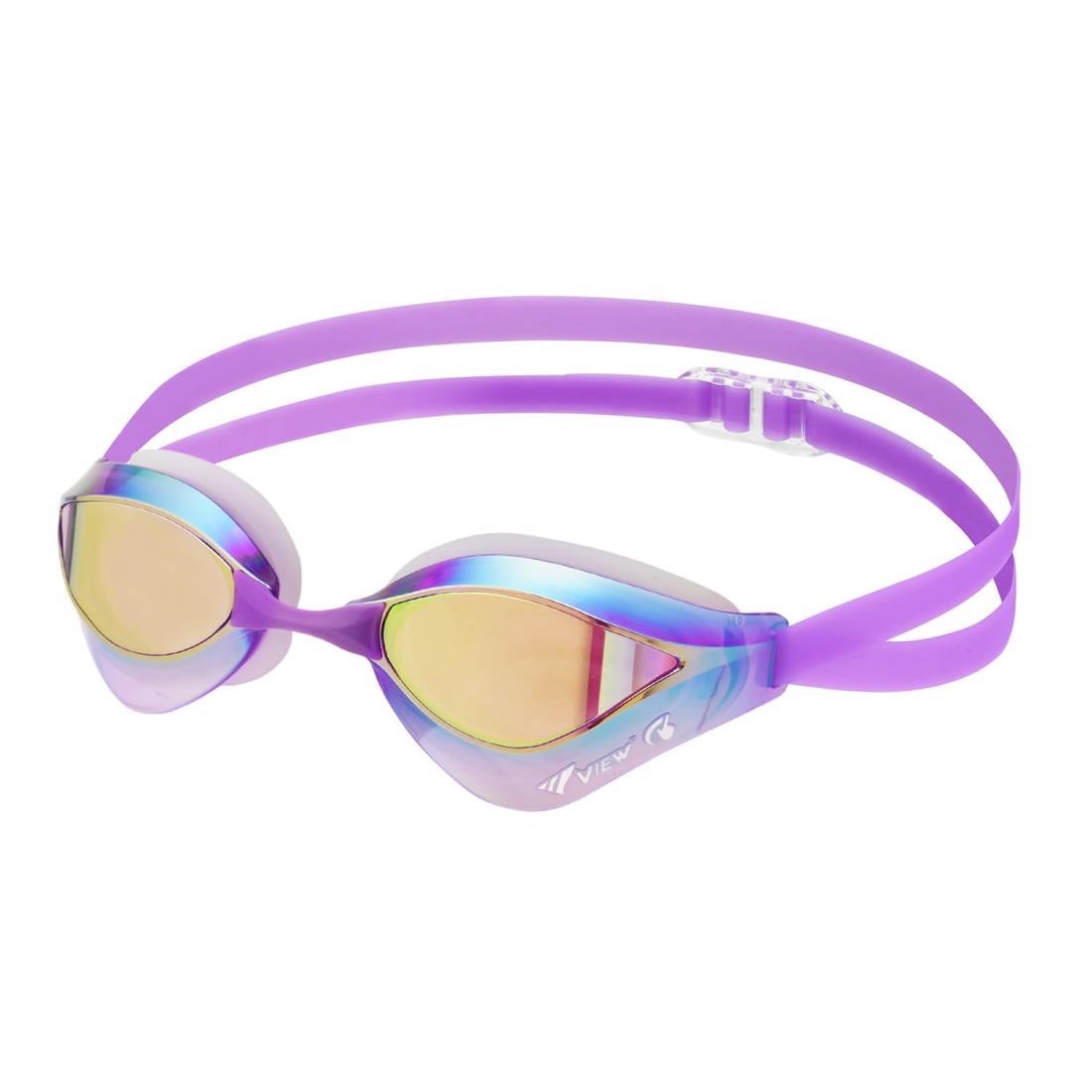 ビュー スイミングゴーグル BladeORCA 日本製 レーシング クッション付 ミラータイプ 10歳～大人用 Fina承認モデル くもり止め機能SWIPE搭載 V230SAMCVOGO