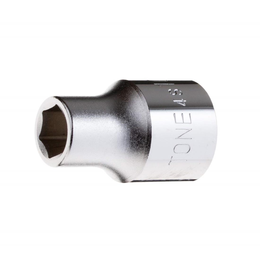 トネ(TONE) ソケット(6角) 4S-10 差込角12.7mm(1/2”) 二面幅10mm