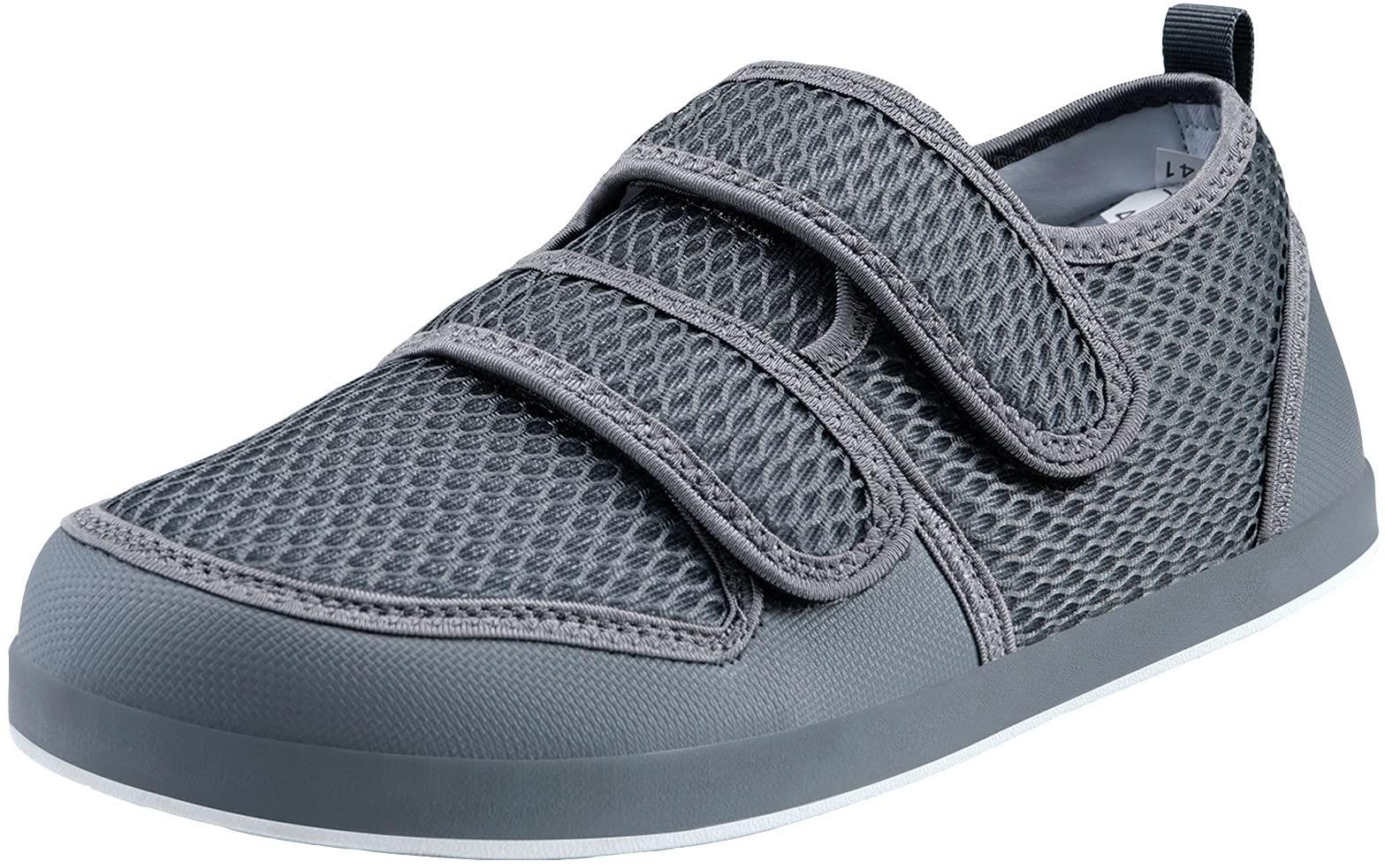 ZUSERIS 介護シューズ 介護靴 シニアシューズ 高齢者 スニーカー 年配者 甲高 幅広 レディース リハビリ靴 軽量 滑りにくい 4E 母の日 敬老の日