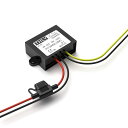 12v 24v 変換の昇圧コンバーター、ヒューズ付き防水、DC-DC昇圧コンバーター 5A 120W、ゴルフカートLEDライト・車・モータートラック・船用DC電圧コンバーター(DC9-20V広範囲入力)(2)
