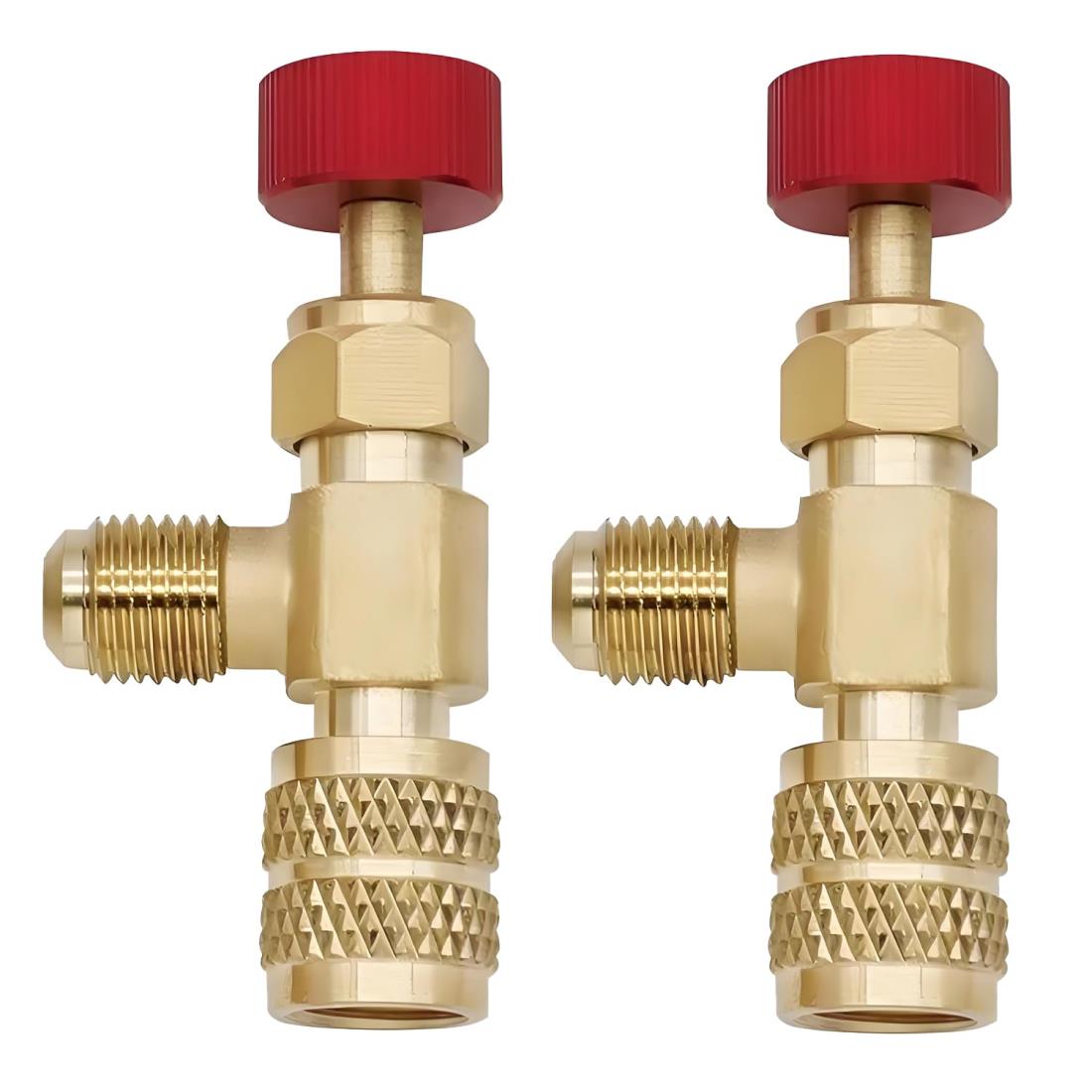 SINGERTOP R410a R32 コントロールバルブ エア コン ガスチャージバルブ ガスチャージ エア コン工具 ..