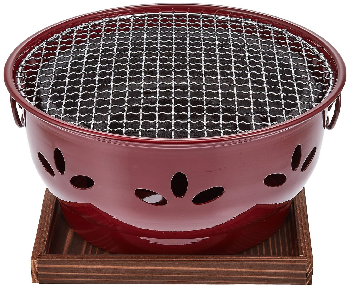 池永鉄工(Ikenaga Iron Works) 七輪 26cm 炭火焼 網焼き 炭火焼 焼き肉 日本製 割烹 炭火亭