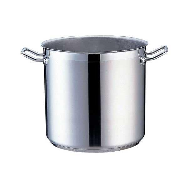 遠藤商事 TKG PRO(プロ)寸胴鍋(蓋無) 45cm 電磁調理器対応 ステンレススチール AZV6603