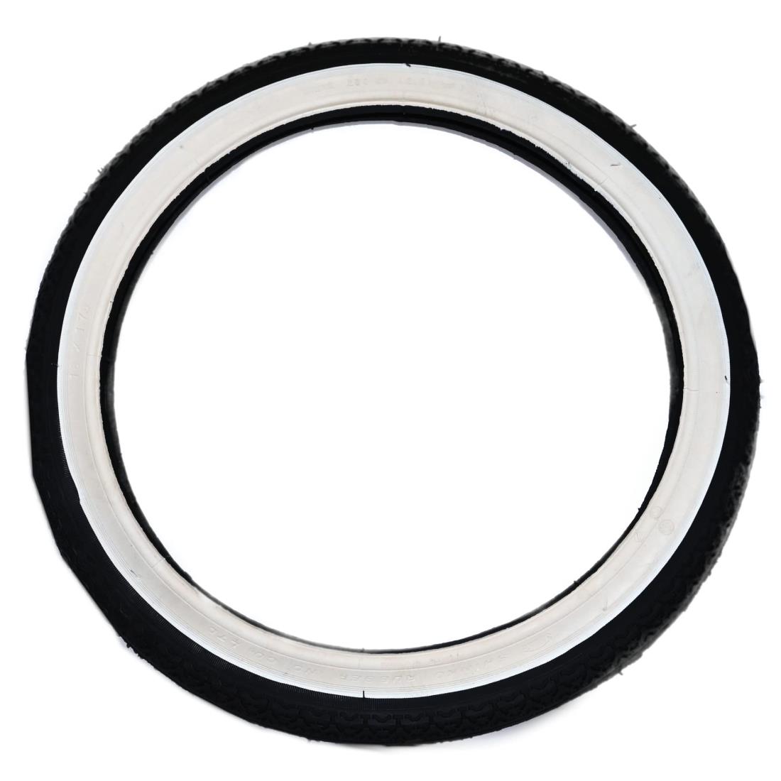 サギサカ(SAGISAKA) 自転車用 小径サイズ・子供用 タイヤ 16×1.75 16型HE ホワイト/ブラック 14322