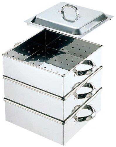 EBM 18-8 業務用角蒸器 33cm 2段