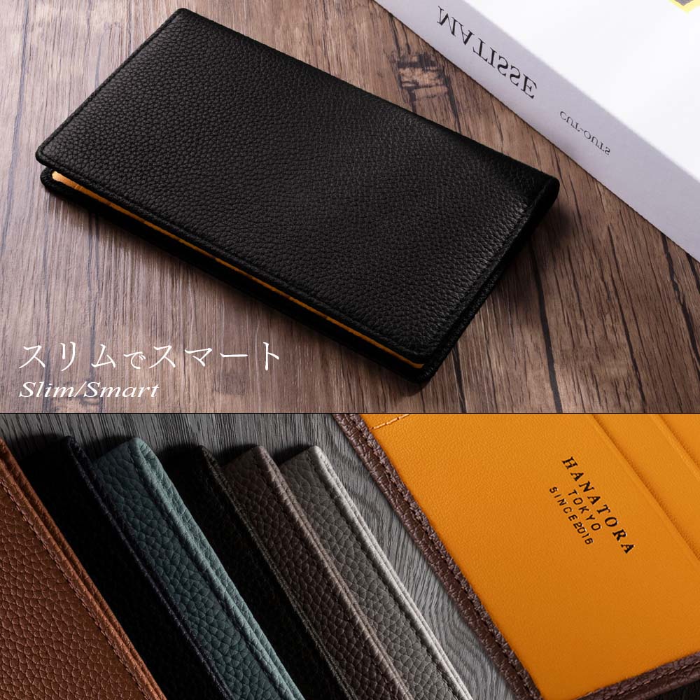 プレミアムレザー 本革 長財布 スリム 財布 レディース メンズ 牛革 薄型 極薄 薄...