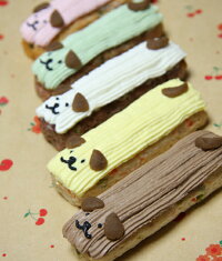 可愛い5種類ミートローフケーキセット