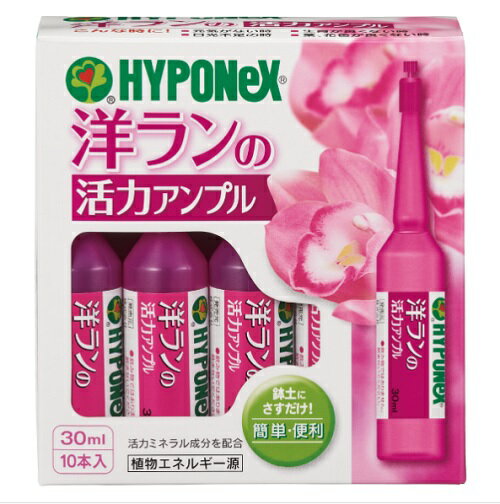 ハイポネックス　洋ランの活力アンプル30ml×10本入り