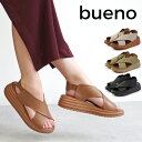 【特典付き】【2025年春夏新作】BUENO SHOES ブエノシューズ クロス厚底サンダル 【Y5703】厚底 クロスベルト サンダル 本革 レザー レディース 歩きやすい おしゃれ 大人カジュアル トレンドコーデ バッグストラップ