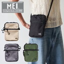 【再入荷】【新色追加】MEI メイ【000-233009】 サコッシュ ミニバッグ ミニショルダー ポシェット 肩掛け 斜めがけ スポーツ ポケット 黒 ブラック グレー ベージュ 【送料無料】