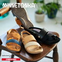 ミネトンカ MINNETONKA 正規販売代理店 正規品 SALMA サルマストラップサンダル フラットサンダル バックストラップ 本革 レザー スムースレザー 歩きやすい つっかけ おしゃれ ぺたんこ