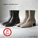 ブランド FABIO RUSCONI/ファビオルスコーニ 商品名 6498 カラー TORBA(グレージュ) 素材 アッパー：NATUR(ラム革) ライニング：レザー インソール：レザー アウトソール：レザー+合成底 サイズ 甲幅：15.0cm ヒール高：4.5cm ストーム高：0.8cm 底幅：8.5cm 筒丈：17.0cm 筒回り：25.2cm 37サイズにて測定。 ※あくまで目安としてお考えください。 生産国 イタリア 商品紹介 洗練されたシンプルなフォルムのジップアップブーツ。 装飾がなく、どんなスタイルにもマッチします。 足首周りも細身のデザインでスタイリッシュでぼてっと感がなく、大人の女性らしさを演出します。 程よい光沢のスムースレザーは上品さも兼ね備えています。 アーチを描くような珍しい形のヒールで他とは異なる魅力もあります。 ※訳あり商品のため付属の巾着袋は付きませんのでご了承ください。 ※こちらの商品は【訳ありアウトレット品】です。 商品の着用に関しては問題ございません。 ご理解の上、お買い求めいただけます様、お願い申し上げます。 ブランド紹介 ファビオルスコーニは、1998年に設立されたイタリア・フィレンツェにあるレディースシューズブランド。 美しいシルエットと履き心地を兼ね備えたアイテムは、今やイタリアシューズの代名詞となっています。 お買い物ガイド 詳細はこちらです なお、ご不明な点等ございましたら、こちらまでご連絡ください。スタッフ着用感 ●スタッフ：A 23.5センチ　（ヨーロッパサイズ36-37） 甲周り：20.5cm / 足幅：8.0cm / 足裏長：24.0cm 足の特徴：甲が薄い 試着サイズ：37 37でぴったりでした。 細身のデザインなので、幅広の方は少し窮屈に感じるかもしれません。 スクエアトゥがトレンド感満載で可愛いです。 ▼その他のアイテムはこちら▼