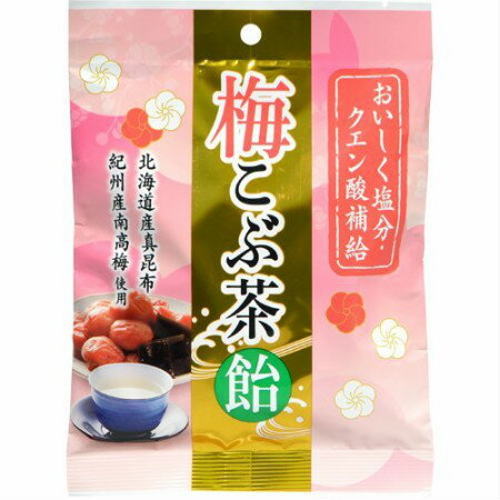 うすき製薬 梅こぶ茶飴 72g 【10個セット】 (4987023930353-10)