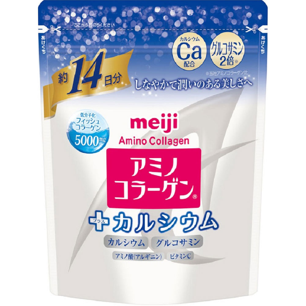 明治 アミノコラーゲン プラス カルシウム　98g【メール便発送】のサムネイル