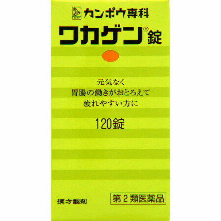 【第2類医薬品】ワカゲン錠 カンポウ専科 120錠 クラシエ薬品 【3個セット】 (4987045108785-3)のサムネイル