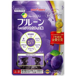 ポッカ フルーツサプリ プルーン 270g【メール便発送】 ポッカ フルーツサプリ プルーン 270g【メール便発送】