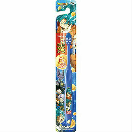 ライオン こどもハブラシ 6-12才用 ドラゴンボール超(色おまかせ) 【5個セット】 (4903301216773-5)【メール便発送】