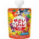 森永乳業 フルーツでおいしいやさいジュレ 赤い野菜とくだもの 70g【メール便発送】