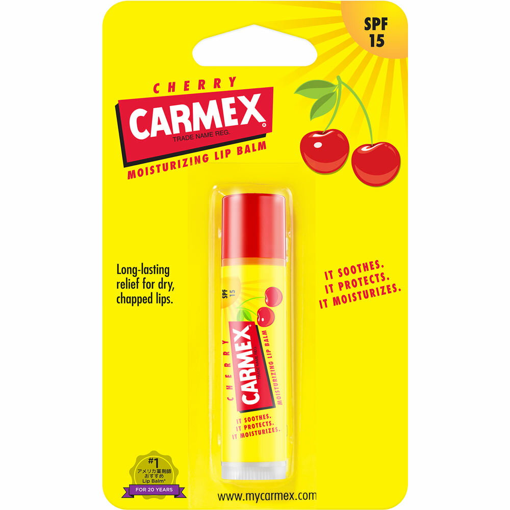 【2個セット】CARMEX リップバーム スティック チェリー 4.25g【メール便発送】