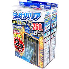 フマキラー　虫よけバリアブラック3Xパワー260日　2個パック【定形外郵便発送】