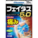 【第2類医薬品】【2個セット】 久光製薬 フェイタス5.0 10枚 (4987188124406-2)【メール便発送】