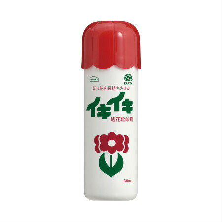 アース製薬 アースガーデン イキイキ切花延命剤 230ml(4901080041319)のサムネイル