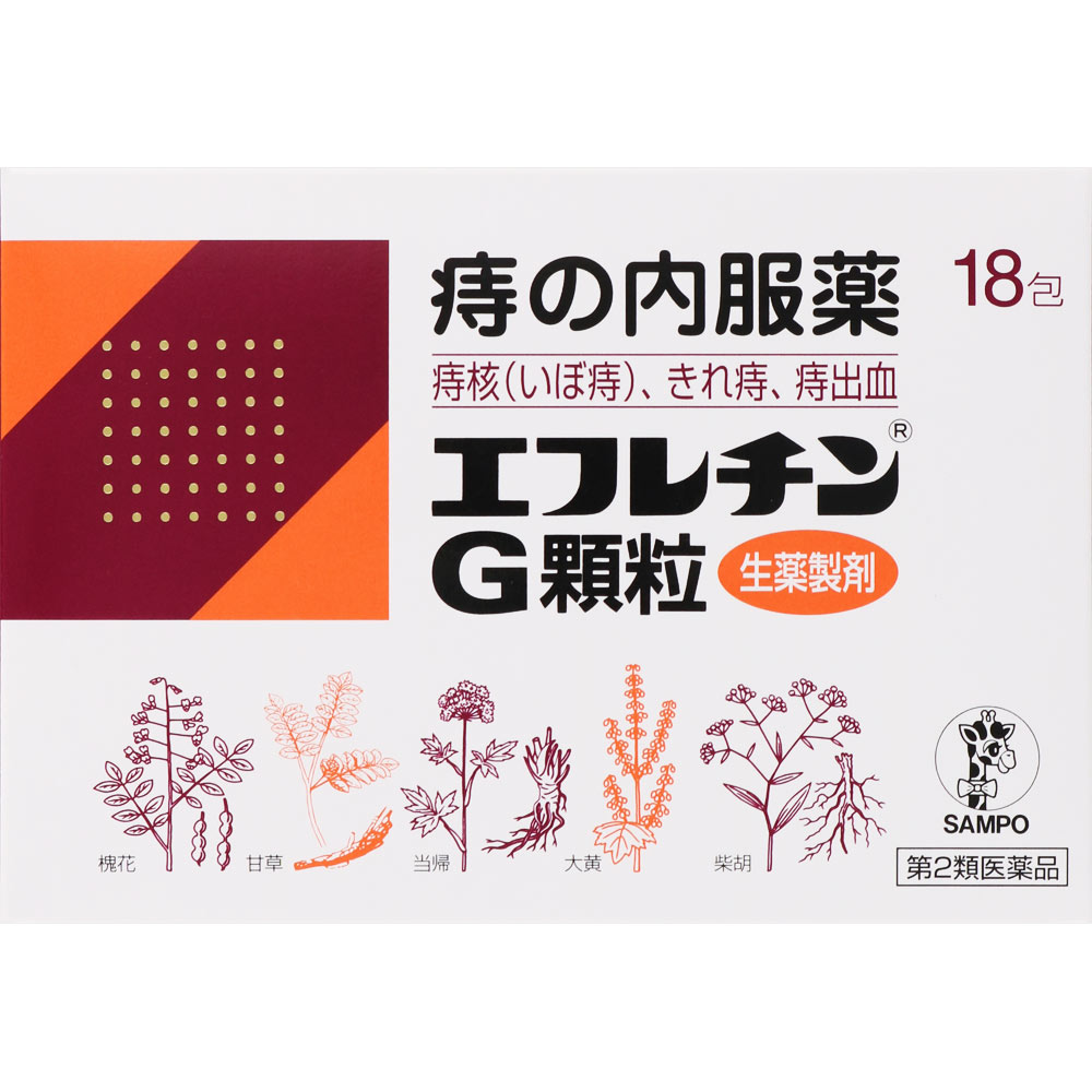 【第2類医薬品】【2個セット】エフレチンG顆粒 18包 (4961248005720-2)【定形外郵便発送】