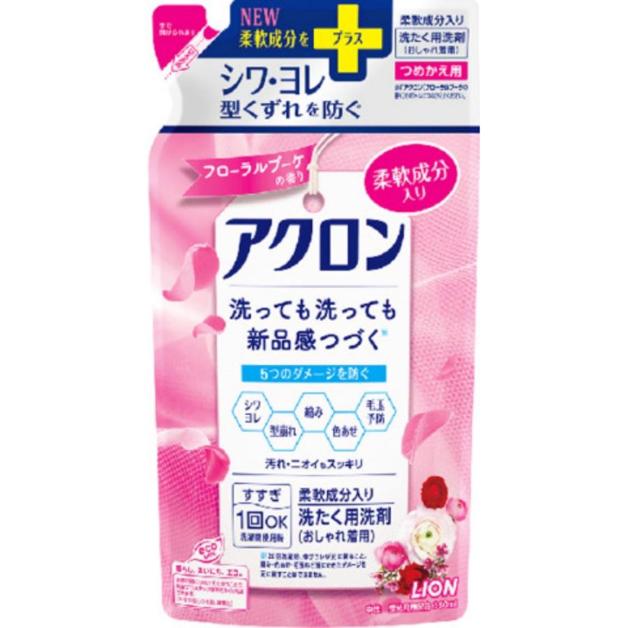 ライオン アクロン フローラルブーケの香り つめかえ用 380ml (4903301344575)【メール便発送】