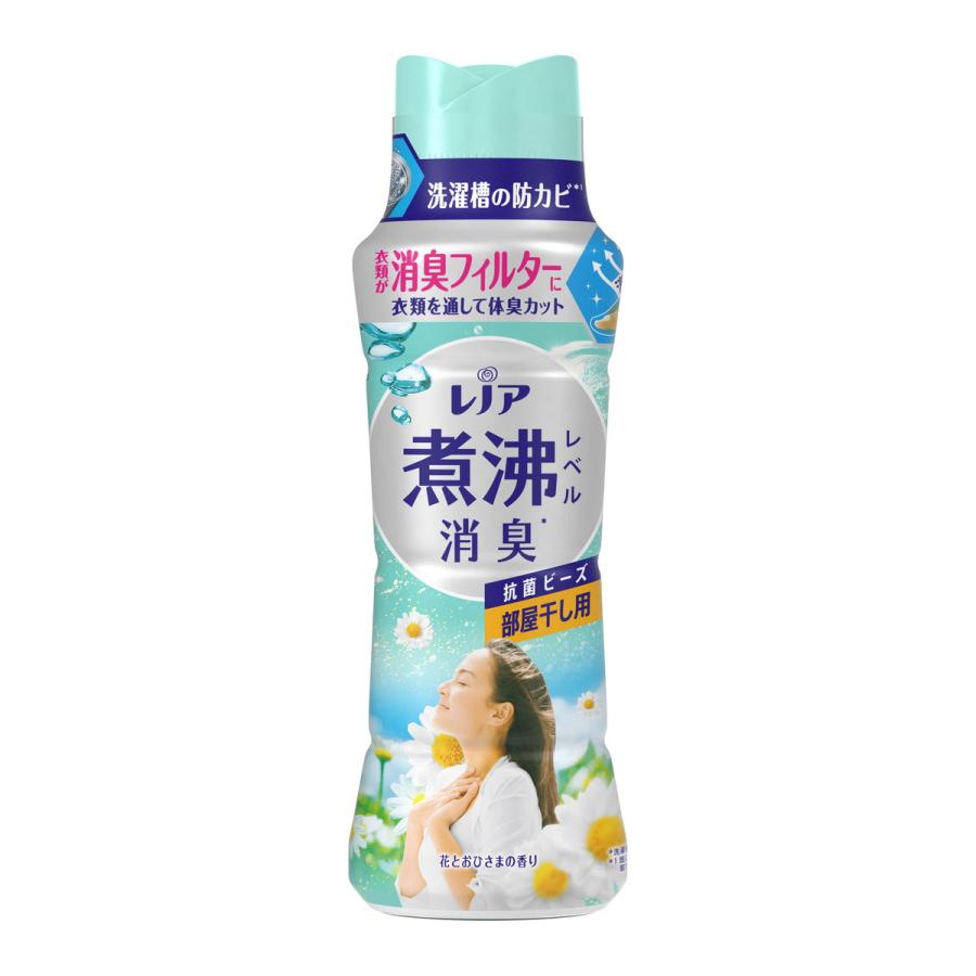 P＆Gジャパン レノア煮沸レベル消臭抗菌ビーズ 部屋干し用 花とおひさまの香り 本体 420ml