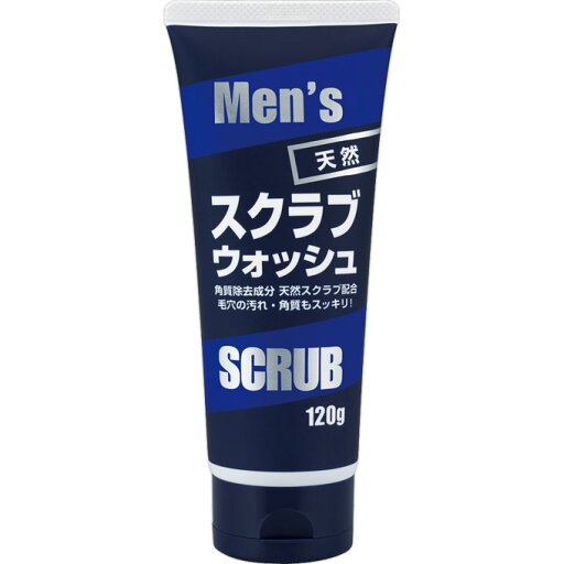 【3個セット】熊野油脂 メンズスクラブ洗顔 120g (4513574026711-3)【定形外郵便発送】 【3個セット】熊野油脂 メンズスクラブ洗顔 120g (4513574026711-3)【定形外郵便発送】