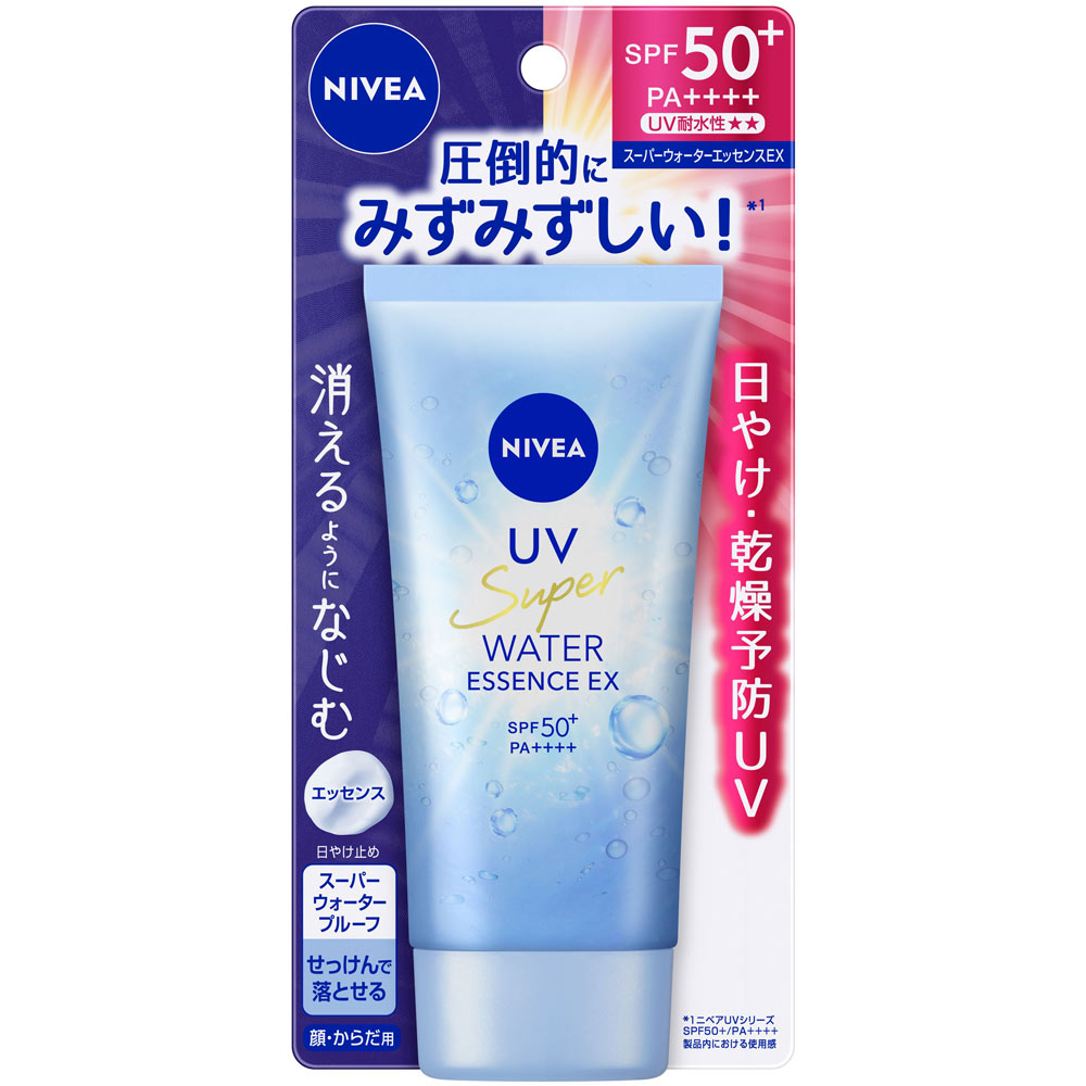 花王 ニベアUV ウォーターエッセンスEX 80g(4901301432315)【定形外郵便発送】